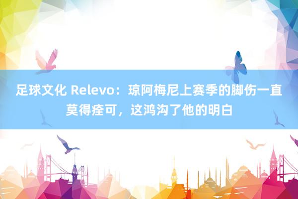 足球文化 Relevo：琼阿梅尼上赛季的脚伤一直莫得痊可，这鸿沟了他的明白