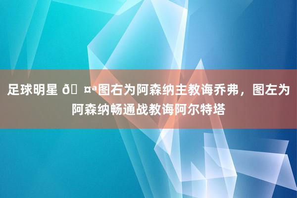 足球明星 🤪图右为阿森纳主教诲乔弗，图左为阿森纳畅通战教诲阿尔特塔